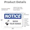 Signmission Safety Culture Sign, 24 in Width, Vinyl Decal, Rectangle OS-2PACK-NS-D-1824-L-18950 - alternate 2